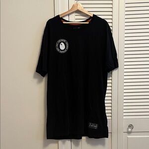 Stylish Black Graphic Tee for Men